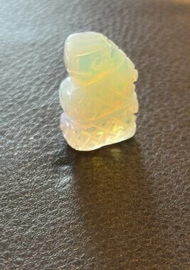 Small Opalite Crystal Snake Statue